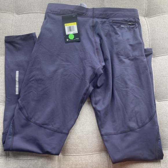 NWT Nike Shield Men’s Running Tights S - Picture 2 of 5